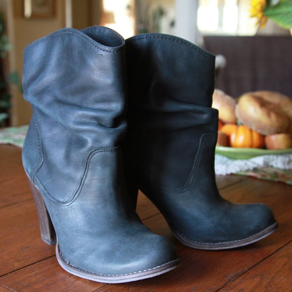 MIA Limited Edition womens boots shoe, leather - Size: 8M